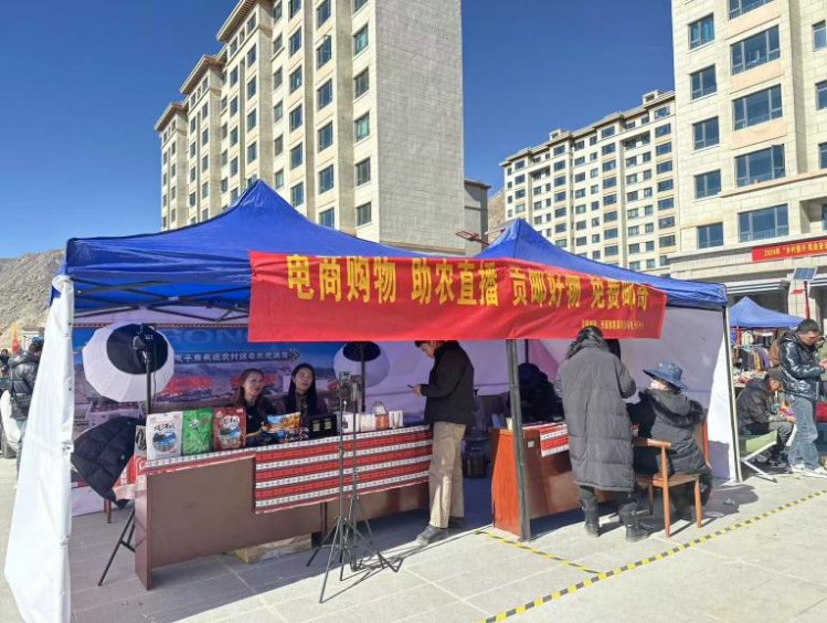 贡嘎县首届电商购物节启动 企业与邮局联动助力乡村振兴